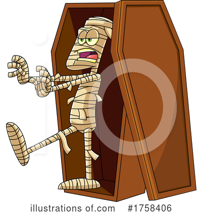 Mummy Clipart #1758406 by Hit Toon
