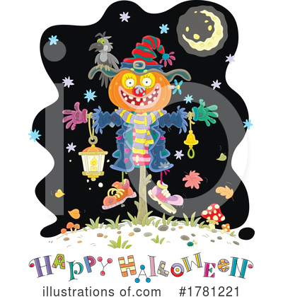 Royalty-Free (RF) Halloween Clipart Illustration by Alex Bannykh - Stock Sample #1781221