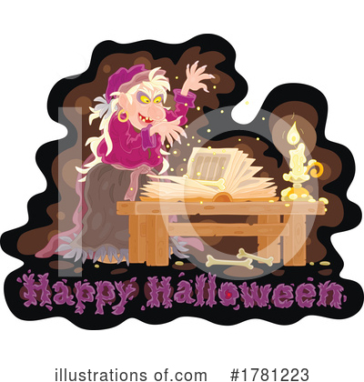 Spell Book Clipart #1781223 by Alex Bannykh