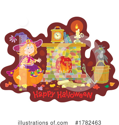 Royalty-Free (RF) Halloween Clipart Illustration by Alex Bannykh - Stock Sample #1782463