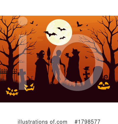 Royalty-Free (RF) Halloween Clipart Illustration by Vector Tradition SM - Stock Sample #1798577