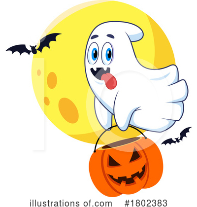 Royalty-Free (RF) Halloween Clipart Illustration by Hit Toon - Stock Sample #1802383