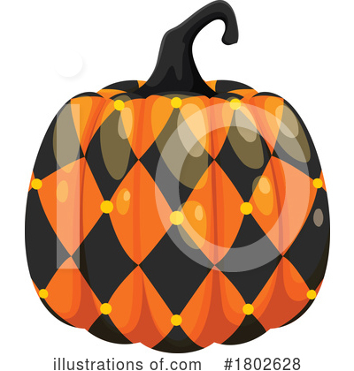 Pumpkins Clipart #1802628 by Vector Tradition SM