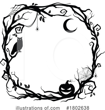 Spider Web Clipart #1802638 by Vector Tradition SM