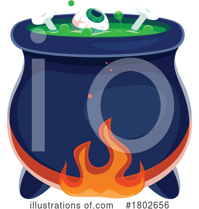 Cauldron Clipart #1802656 by Vector Tradition SM