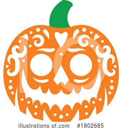 Royalty-Free (RF) Halloween Clipart Illustration by Vector Tradition SM - Stock Sample #1802685