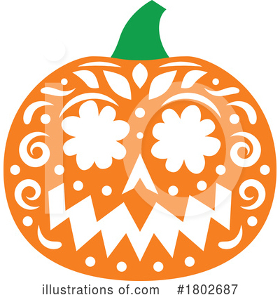 Royalty-Free (RF) Halloween Clipart Illustration by Vector Tradition SM - Stock Sample #1802687