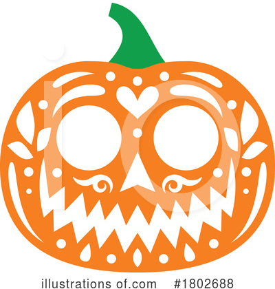 Royalty-Free (RF) Halloween Clipart Illustration by Vector Tradition SM - Stock Sample #1802688