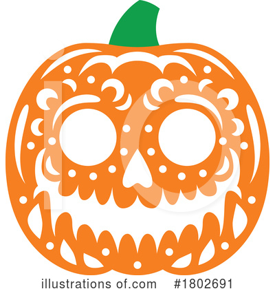 Royalty-Free (RF) Halloween Clipart Illustration by Vector Tradition SM - Stock Sample #1802691