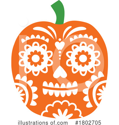 Royalty-Free (RF) Halloween Clipart Illustration by Vector Tradition SM - Stock Sample #1802705