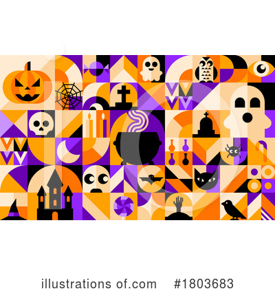 Royalty-Free (RF) Halloween Clipart Illustration by Vector Tradition SM - Stock Sample #1803683
