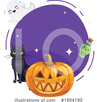 Royalty-Free (RF) Halloween Clipart Illustration by Vector Tradition SM - Stock Sample #1804180