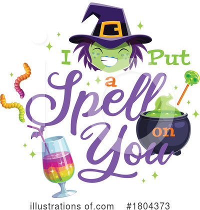 Witchcraft Clipart #1804373 by Vector Tradition SM