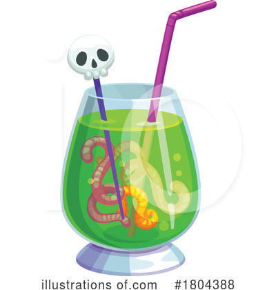 Cocktails Clipart #1804388 by Vector Tradition SM