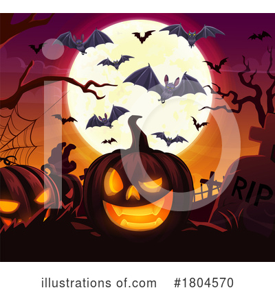 Royalty-Free (RF) Halloween Clipart Illustration by Vector Tradition SM - Stock Sample #1804570