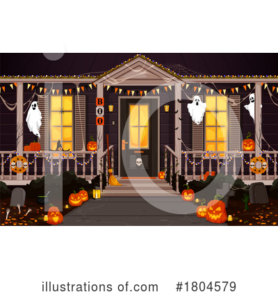 Royalty-Free (RF) Halloween Clipart Illustration by Vector Tradition SM - Stock Sample #1804579