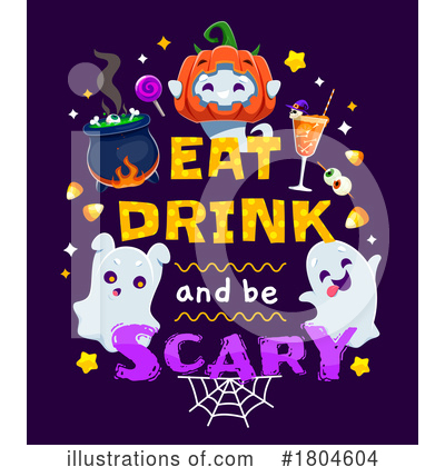 Royalty-Free (RF) Halloween Clipart Illustration by Vector Tradition SM - Stock Sample #1804604