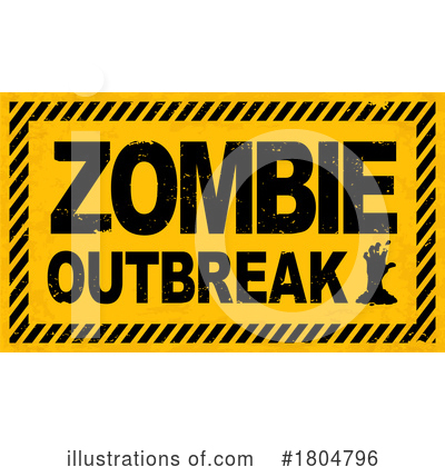 Zombie Clipart #1804796 by Vector Tradition SM