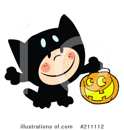 Royalty-Free (RF) Halloween Clipart Illustration by Hit Toon - Stock Sample #211112