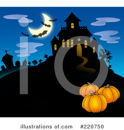 Royalty-Free (RF) Halloween Clipart Illustration by visekart - Stock Sample #220750