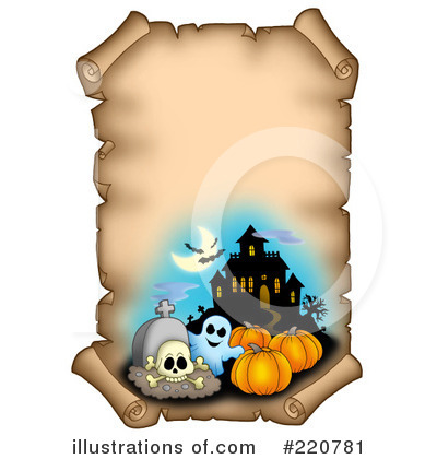 Royalty-Free (RF) Halloween Clipart Illustration by visekart - Stock Sample #220781
