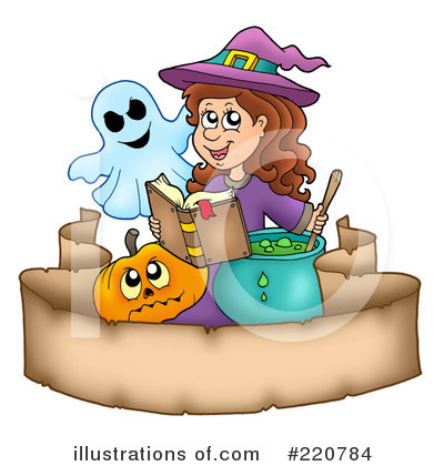 Royalty-Free (RF) Halloween Clipart Illustration by visekart - Stock Sample #220784