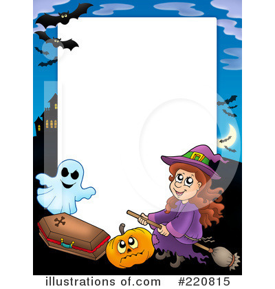 Royalty-Free (RF) Halloween Clipart Illustration by visekart - Stock Sample #220815