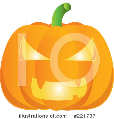 Royalty-Free (RF) Halloween Clipart Illustration by Pams Clipart - Stock Sample #221737
