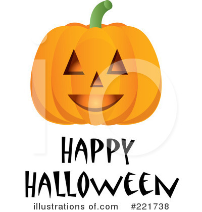 Royalty-Free (RF) Halloween Clipart Illustration by Pams Clipart - Stock Sample #221738
