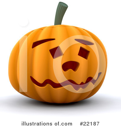 Royalty-Free (RF) Halloween Clipart Illustration by KJ Pargeter - Stock Sample #22187