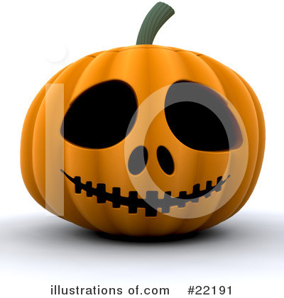 Royalty-Free (RF) Halloween Clipart Illustration by KJ Pargeter - Stock Sample #22191
