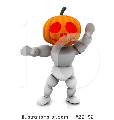 Royalty-Free (RF) Halloween Clipart Illustration by KJ Pargeter - Stock Sample #22192
