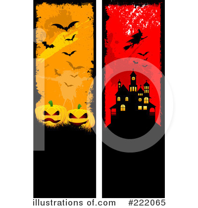 Royalty-Free (RF) Halloween Clipart Illustration by KJ Pargeter - Stock Sample #222065