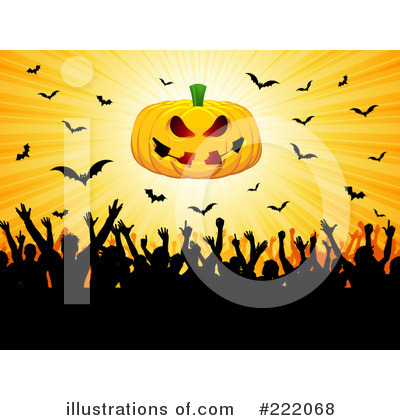 Royalty-Free (RF) Halloween Clipart Illustration by KJ Pargeter - Stock Sample #222068