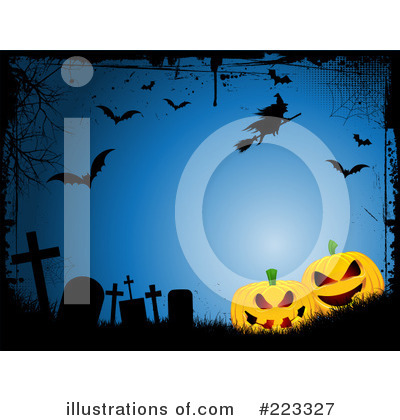 Royalty-Free (RF) Halloween Clipart Illustration by KJ Pargeter - Stock Sample #223327