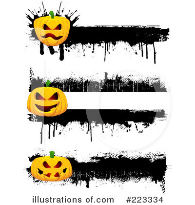 Royalty-Free (RF) Halloween Clipart Illustration by KJ Pargeter - Stock Sample #223334