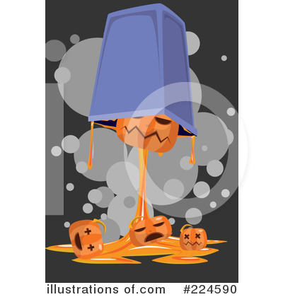 Royalty-Free (RF) Halloween Clipart Illustration by mayawizard101 - Stock Sample #224590