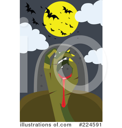 Royalty-Free (RF) Halloween Clipart Illustration by mayawizard101 - Stock Sample #224591