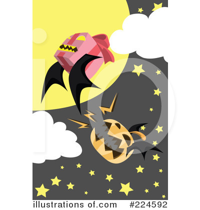 Royalty-Free (RF) Halloween Clipart Illustration by mayawizard101 - Stock Sample #224592