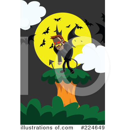Royalty-Free (RF) Halloween Clipart Illustration by mayawizard101 - Stock Sample #224649