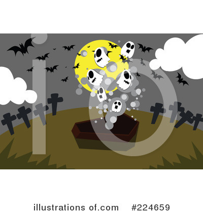 Royalty-Free (RF) Halloween Clipart Illustration by mayawizard101 - Stock Sample #224659
