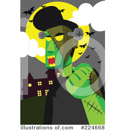 Royalty-Free (RF) Halloween Clipart Illustration by mayawizard101 - Stock Sample #224668