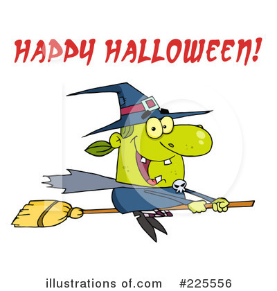 Royalty-Free (RF) Halloween Clipart Illustration by Hit Toon - Stock Sample #225556