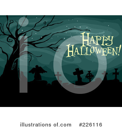 Royalty-Free (RF) Halloween Clipart Illustration by BNP Design Studio - Stock Sample #226116