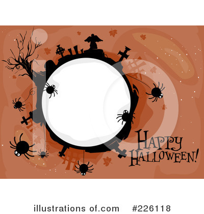 Royalty-Free (RF) Halloween Clipart Illustration by BNP Design Studio - Stock Sample #226118