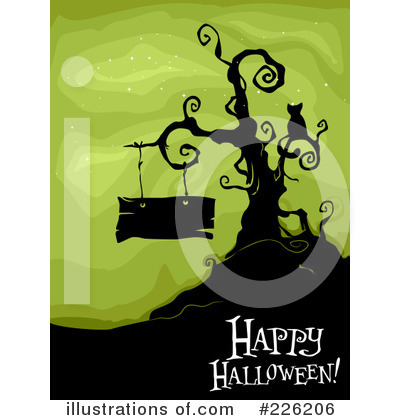 Royalty-Free (RF) Halloween Clipart Illustration by BNP Design Studio - Stock Sample #226206