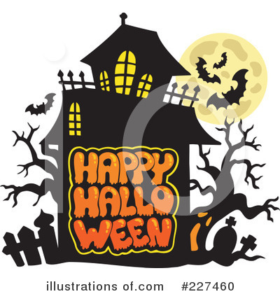 Royalty-Free (RF) Halloween Clipart Illustration by visekart - Stock Sample #227460