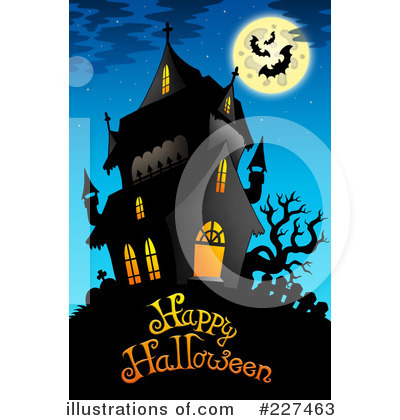 Royalty-Free (RF) Halloween Clipart Illustration by visekart - Stock Sample #227463
