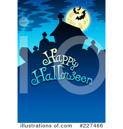 Royalty-Free (RF) Halloween Clipart Illustration by visekart - Stock Sample #227466