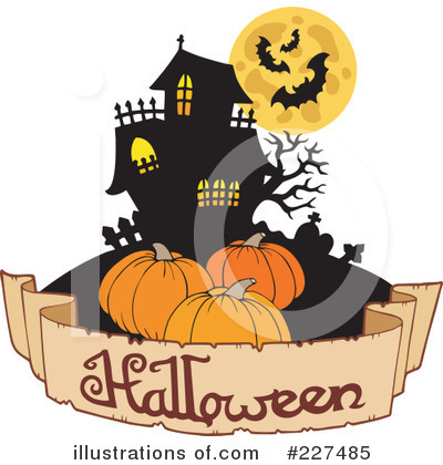 Royalty-Free (RF) Halloween Clipart Illustration by visekart - Stock Sample #227485
